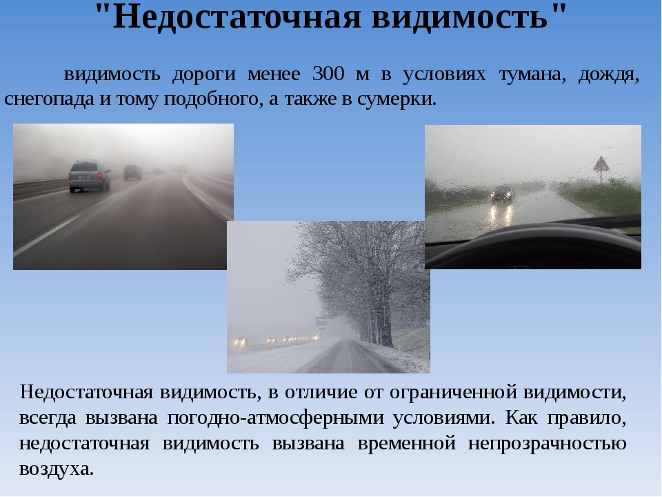 Появилась возможность получения четкого изображения в условиях плохой видимости