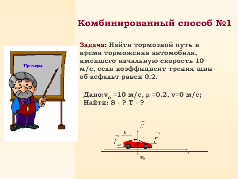 Коэффициент трения автомобиля