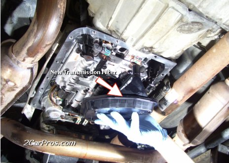 Installing New Transmission Fluid Filter